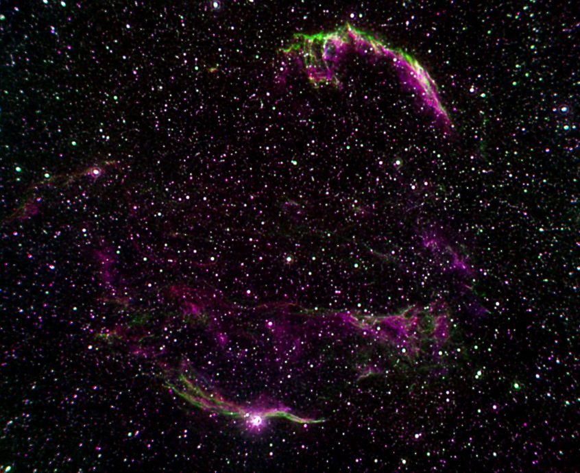 Supernova Remnants NGC 6960, NGC 6992 and NGC 6995: cyg-30-00-hos1