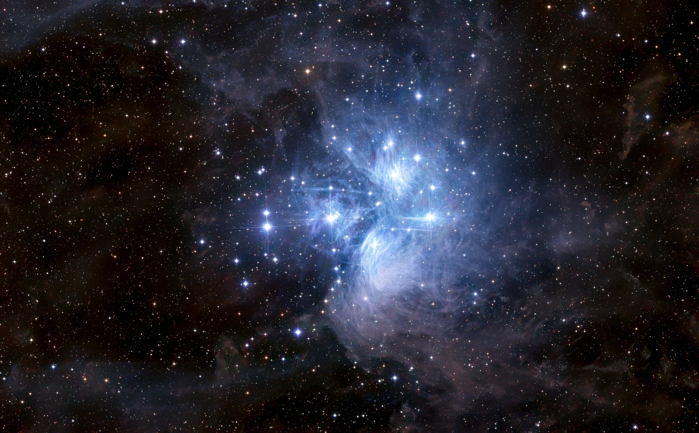 Pleiades (M45) with RGB filters