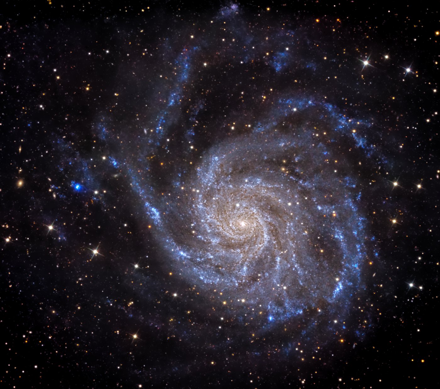 M101 (Pinwheel Galaxy) in continuum light