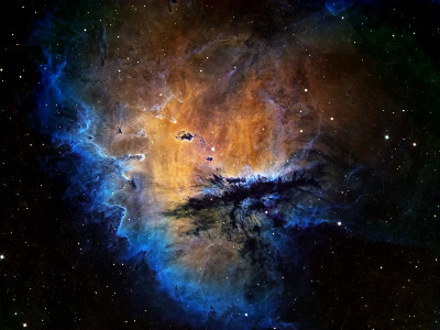 SH2-184 (NGC 281, Pacman Nebula) and IC 1590